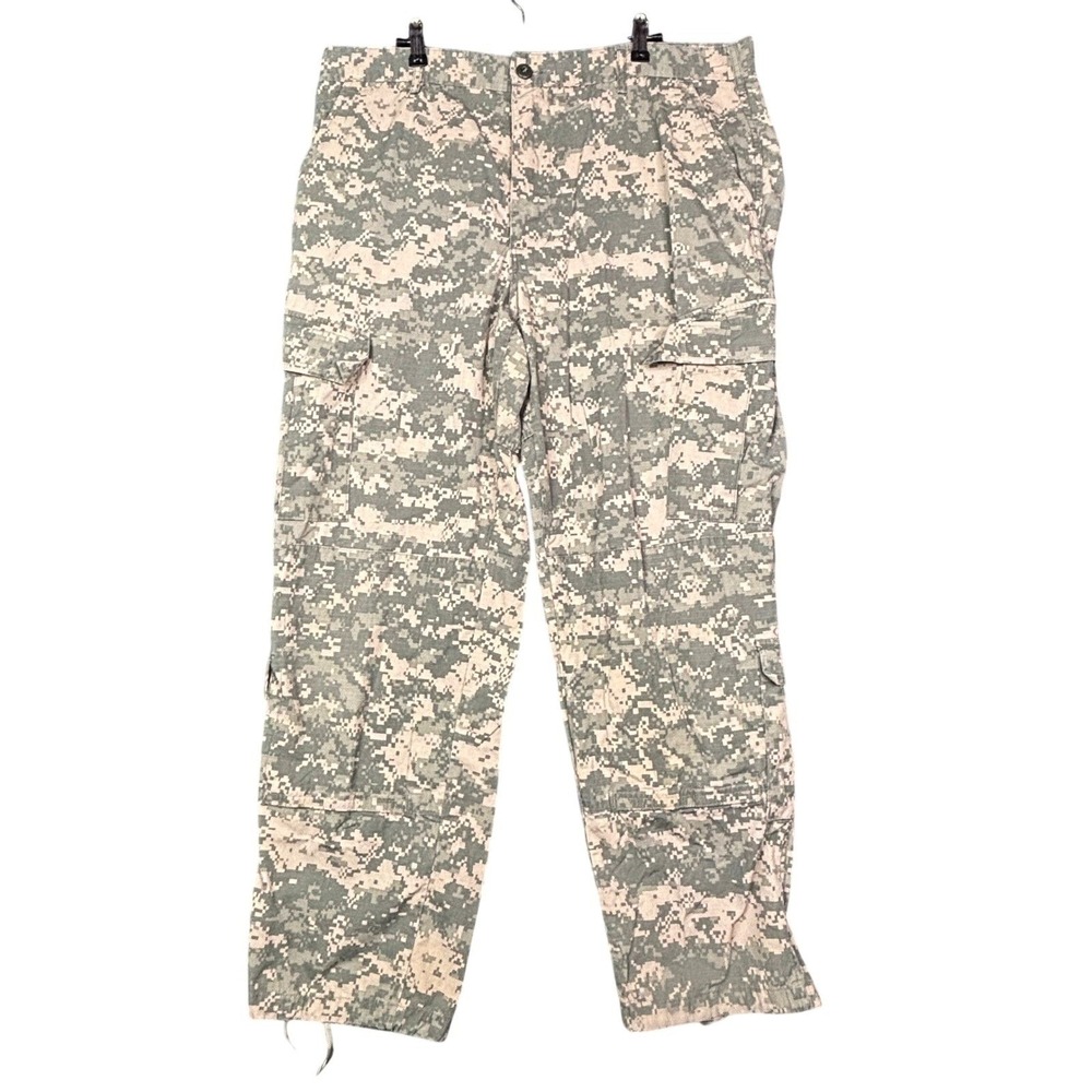 US Army‎ ACU Digital Camo Cargo Pants Large Regular UCP Military Trousers 0375
